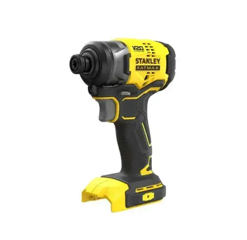 Masina de insurubat cu impact Stanley SFMCF810B-XJ, 170Nm, Hex 1/4inch, 18V, fara acumulator si incarcator (Galben/Negru)
