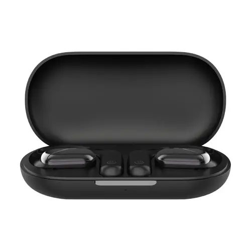 Casti Bluetooth Devia OWS Lite1, Microfon (Negru)