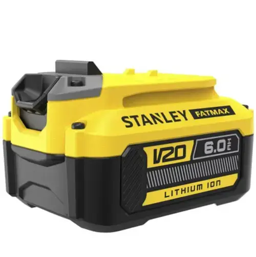 Acumulator Stanley FatMax SFMCB206-XJ, V20 18 V 6.0 Ah (Galben/Negru)