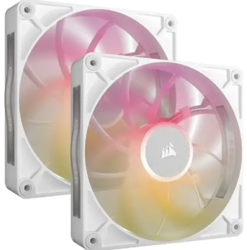 Ventilatoare CORSAIR iCUE LINK RX140 MAX 2x140mm (Alb)