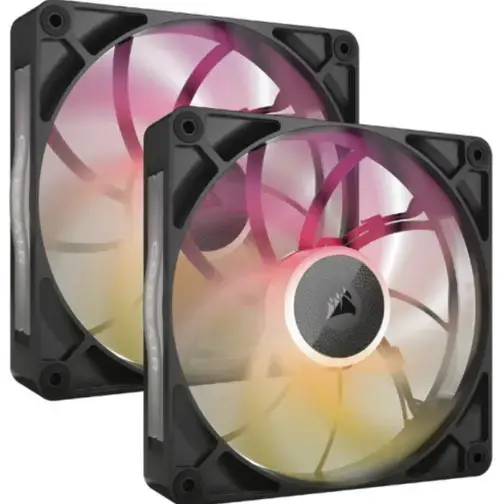 Ventilatoare CORSAIR iCUE LINK RX140 MAX 2x140mm (Negru)