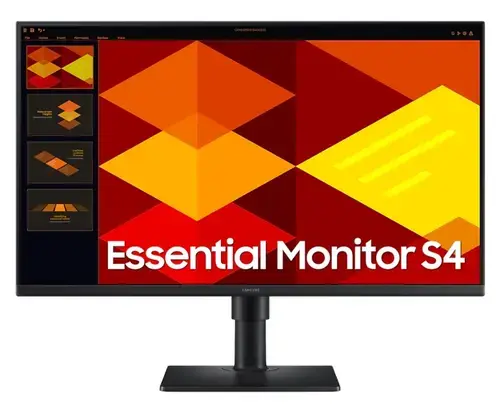 Monitor IPS LED Samsung 27inch LS27D400GAUXEN, Full HD (1920 x 1080), HDMI, DisplayPort, 100 Hz, 5 ms (Negru)