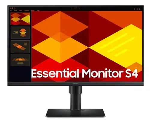 Monitor IPS LED Samsung 24inch LS24D400GAUXEN, Full HD (1920 x 1080), HDMI, DisplayPort, 100 Hz, 5 ms (Negru)