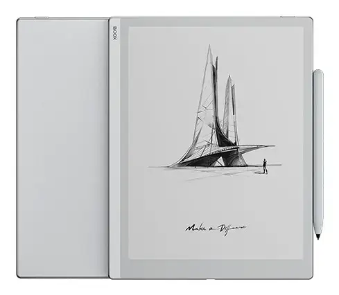 Tableta ePaper Onyx BOOX GO 10.3, Ecran HD Carta 1200 10.3inch, 4GB RAM, 64GB Flash, Wi-Fi 5, Bluetooth, Microfon, Boxe, USB-C, Android 12 (Alb)