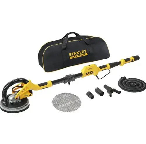 Slefuitor de pereti Stanley FatMax, 750W, 2 viteze, 600-1700rpm ,  lumina led (Negru/Galben)
