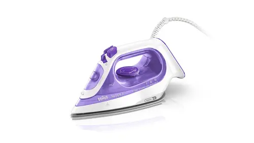 Fier de calcat Braun SI 3042 VI, 2350 W, Rezervor 0.27 l, Jet de abur 160 g/min (Violet/Alb)