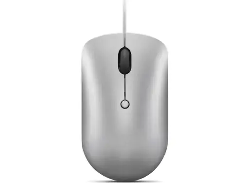 Mouse Lenovo 540, Wired, USB Type-C (Gri deschis)