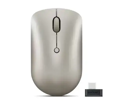 Mouse Lenovo 540, Wireless, USB-C (Crem)