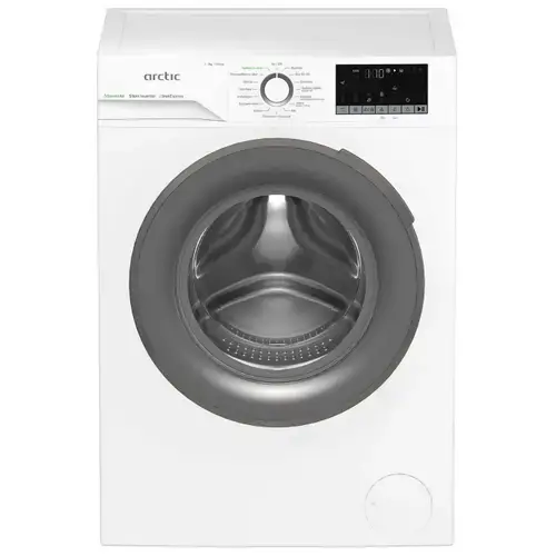 Masina de spalat rufe Arctic APLM2WFSU27211W, Clasa A, Capacitate 7 Kg, 1200 rpm, ExtraSteam, Antialergic+, Flow Control, Add In, Eco Wash, Aqua Safe, SaveInAll, Motor Silent Inverter (Alb)