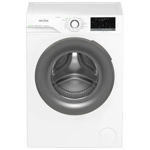 Masina de spalat rufe Arctic APLM2WFSU27211W, Clasa A, Capacitate 7 Kg, 1200 rpm, ExtraSteam, Antialergic+, Flow Control, Add In, Eco Wash, Aqua Safe, SaveInAll, Motor Silent Inverter (Alb)