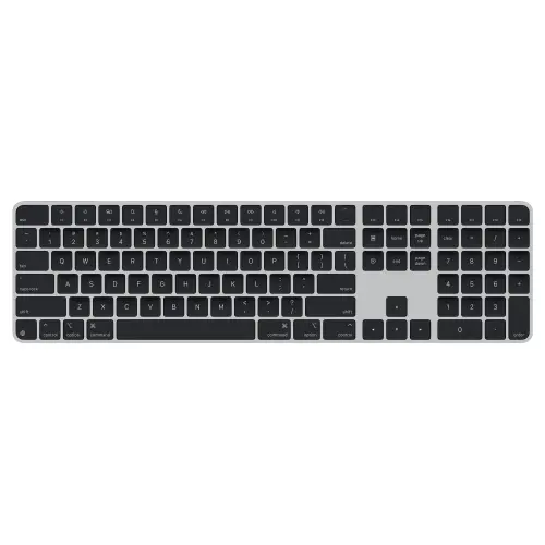 Tastatura Wireless Apple Magic Keyboard (2024), Touch ID, Tastatura Numerica, Layout US (Negru)