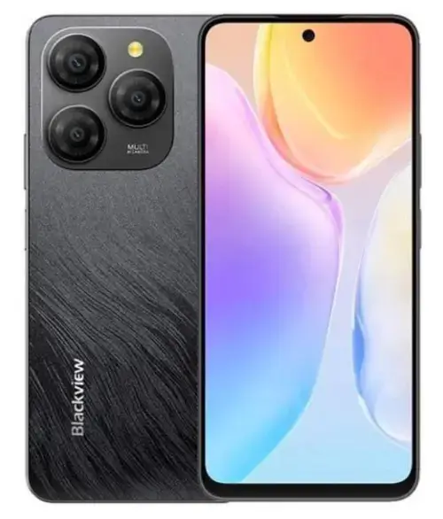 Telefon Mobil Blackview Shark 9, Procesor Unisoc T820, Ecran IPS LCD 6.67inch, 8GB RAM, 256GB Flash, Camera Tripla 50 + 2 + 2 MP, Wi-Fi, 5G, Dual Sim, Android (Negru)