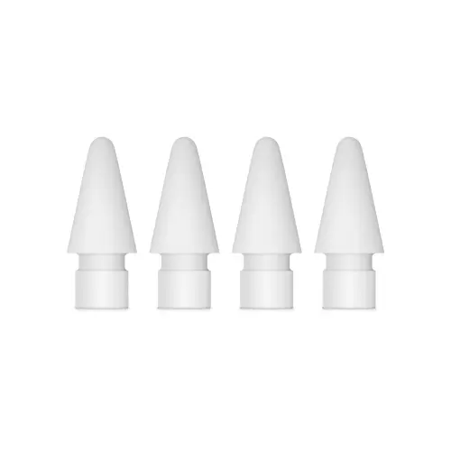 Rezerve varfuri Apple Pencil MX763ZM/A, 4 bucati (Alb)