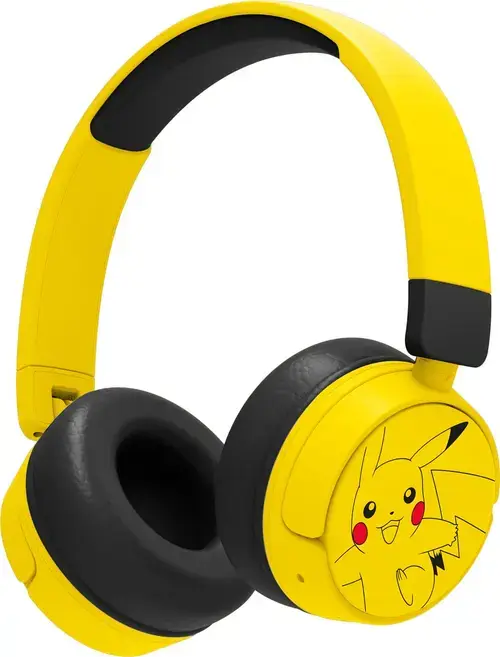 Casti pentru copii Stereo Wireless OTL Technologies POKÉMON PIKACHU, Bluetooth, Autonomie 24 ore (Galben)