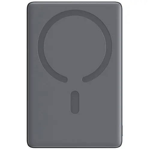 Baterie Externa Joyroom JR-PBM08 MagSafe, 5000mAh, 20W, PD + FQI, 1 x QI - 1 x USB-C (Gri)