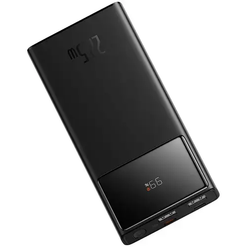 Baterie Externa Baseus Star Lord PPXJ100001, 10000mAh, 22.5W, QC + PD, 1 x USB-C - 2 x USB-A (Negru)