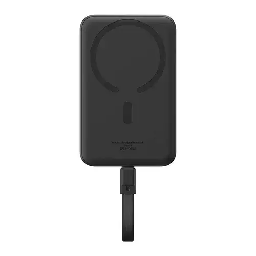 Baterie Externa Wireless Baseus Magnetic Mini P1002210B113-00, 10000mAh, 30W, PD + FQI, 1 x QI - 2 x USB-C (Negru)