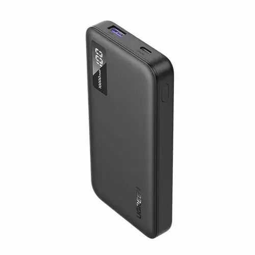 Acumulator extern Ugreen PB311 10.000 mAh, USB-C, USB-A, 20 W (Negru)
