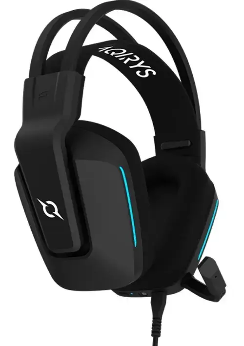 Casti Gaming AQIRYS Alya, 7.1 virtual surround, microfon (Negru)