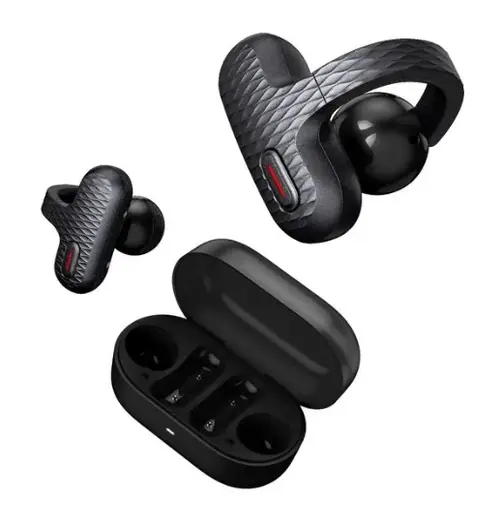 Casti Alergare Amazfit UP, Bluetooth, Microfon (Negru)