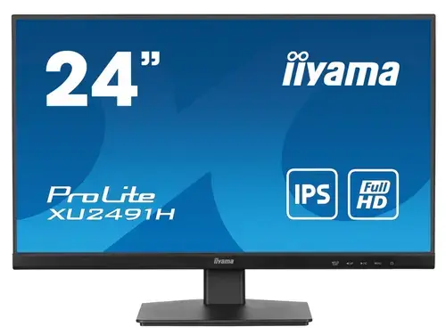 Monitor IPS LED Iiyama 23.8inch XU2491H-B1, Full HD (1920 x 1080), HDMI, DisplayPort, 100 Hz, 0.5 ms (Negru)