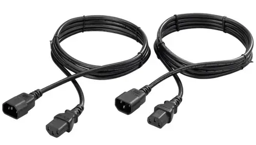 Cabluri alimentare Eaton CBLOUT10X2, C13 - C14, 10A, 1.8 m (Negru)