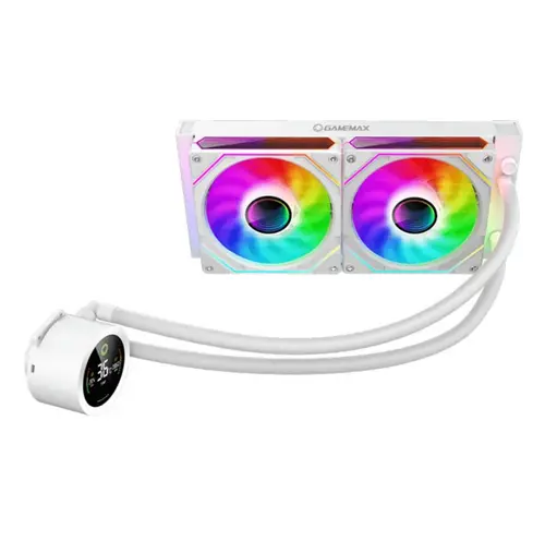 Cooler CPU Gamemax Iceburg 240 Digital, 1800rpm (Alb)