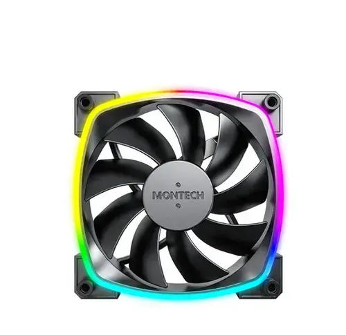 Ventilator Montech AX120 PWM, 1600rpm, 3buc (Negru)
