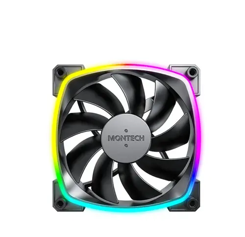 Ventilator Montech AX120 PWM, 1600rpm, 3buc (Negru)