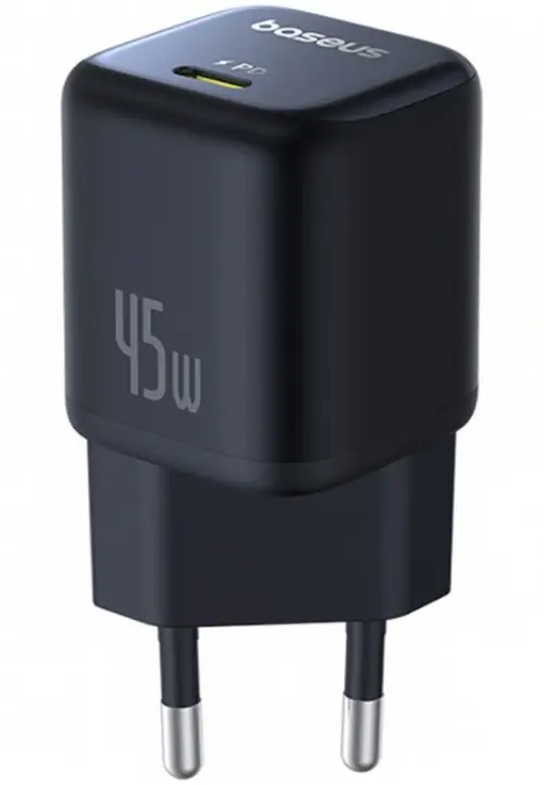 Incarcator Retea Baseus PicoGo P10176800123-00, 45W, 3A, 1 x USB-C (Negru)