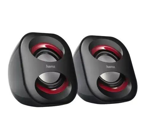 Boxe 2.0 HAMA Sonic Mobil 183 173131,  3W, Jack 3.5 mm (Negru)