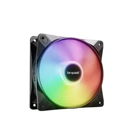 Ventilator Be quiet! Light Wings LX, iluminare aRGB, 1800rpm (Negru)