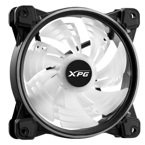 Ventilator XPG Hurricane, iluminage aRGB, 2000rpm (Negru)
