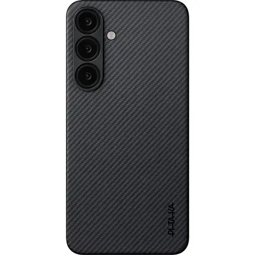 Husa Protectie Spate Pitaka MagEZ Case 6, pentru Samsung Galaxy S25 Plus (Negru/Gri)