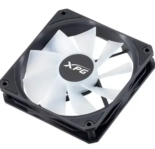 Ventilator XPG Vento, 1600rpm, iluminare aRGB, 120mm (Negru)