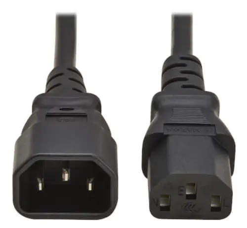 Cablu Alimentare Eaton P004-04M-EU, C13 - C14, 10A 250V, 4m (Negru)