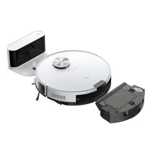 Aspirator robot Midea M9, Autonomie maxima 150 minute, Recipient praf 0.25 l, Rezervor apa 0.22 l, Navigare cu laser, 4000 Pa (Alb)