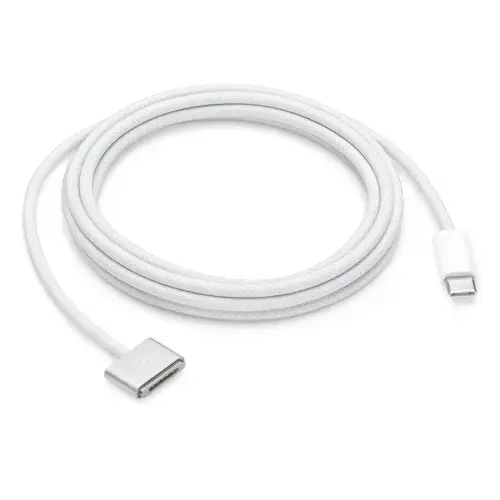 Cablu Apple MW613ZM/A, USB-C la Magsafe 3, 2 m (Argintiu)