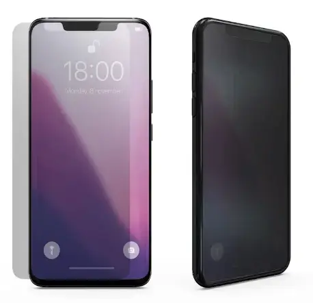 Folie de protectie Ecran Privacy OEM Updated pentru Xiaomi Redmi Note 14 5G (Global) / Note 14 4G (Global), Sticla Securizata, Full Glue