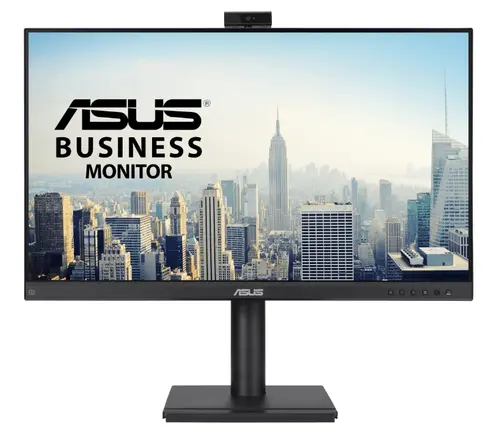 Monitor IPS LED ASUS 27inch BE279QFK, Full HD (1920 x 1080), VGA, HDMI, DisplayPort, Boxe, Pivot, 100 Hz, 5 ms (Negru)