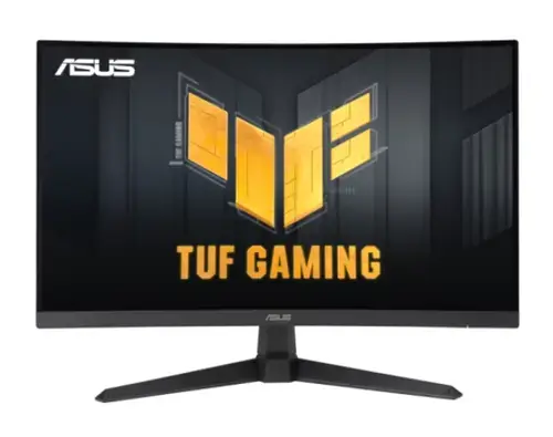 Monitor Gaming Fast VA LED ASUS TUF Gaming V27inch G27WQ3B, QHD (2560 x 1440), HDMI, DisplayPort, Ecran curbat, Boxe, 180 Hz, 0.5 ms (Negru)