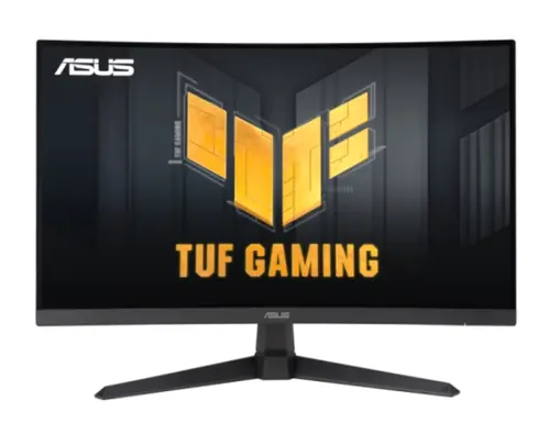 Monitor Gaming Fast VA LED ASUS TUF Gaming V27inch G27WQ3B, QHD (2560 x 1440), HDMI, DisplayPort, Ecran curbat, Boxe, 180 Hz, 0.5 ms (Negru)
