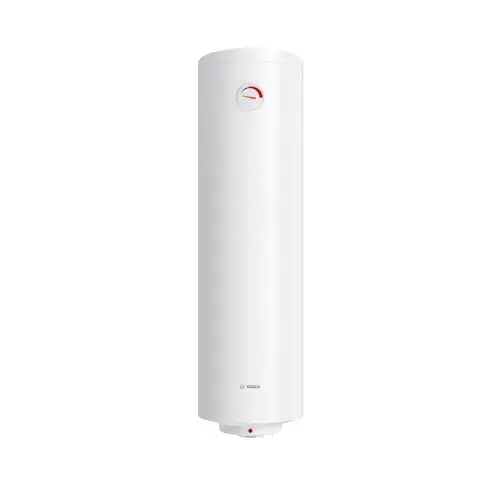 Boiler electric vertical slim Bosch TR2000T 80 SB, 80 l, 2000 W, Termostat reglabil (Alb)