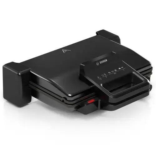 Gratar electric BOSCH TCG3323, 2000 W, Multifunctional, Placi detasabile (Negru)