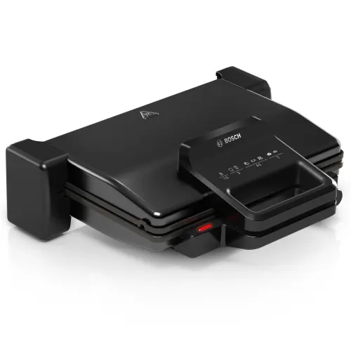 Gratar electric BOSCH TCG3323, 2000 W, Multifunctional, Placi detasabile (Negru)