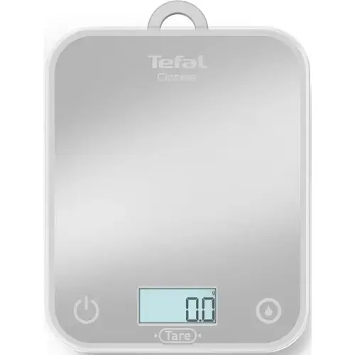 Cantar de bucatarie Tefal Optiss BC50U4V0, max 5 kg (Argintiu)