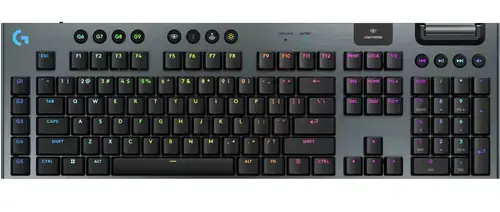 Tastatura Mecanica Gaming Logitech G915 X LIGHTSPEED, Tactile, Low-Profile, Wireless (Negru)