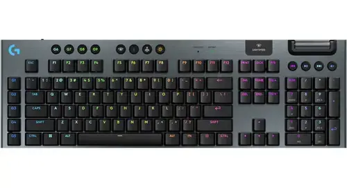 Tastatura Mecanica Gaming Logitech G915 X LIGHTSPEED, Clicky, Low-Profile, Wireless (Negru)
