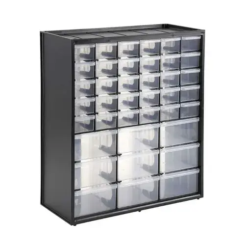 Sistem de depozitare Stanley 1-93-981, 39 sertare (Negru)