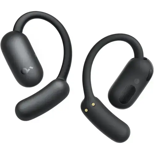 Casti alergare True Wireless Anker SoundCore AeroFit 2, Hi-Res Audio, IP55, Autonomie 42H, Bluetooth 5.4 (Negru)